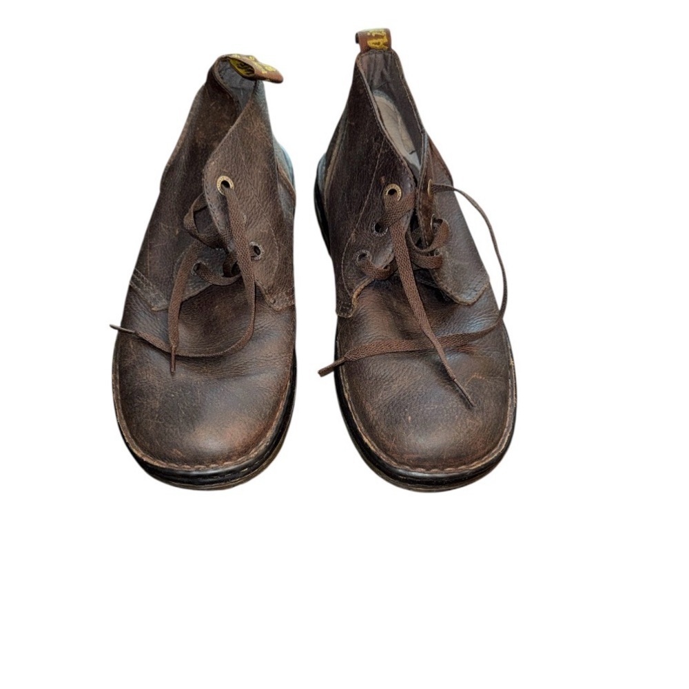 Dr. Martens Sussex Industrial Brown Leather Boots - Picture 6 of 8